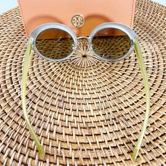 Tory Burch Light Green Sunglasses Like New main image 5